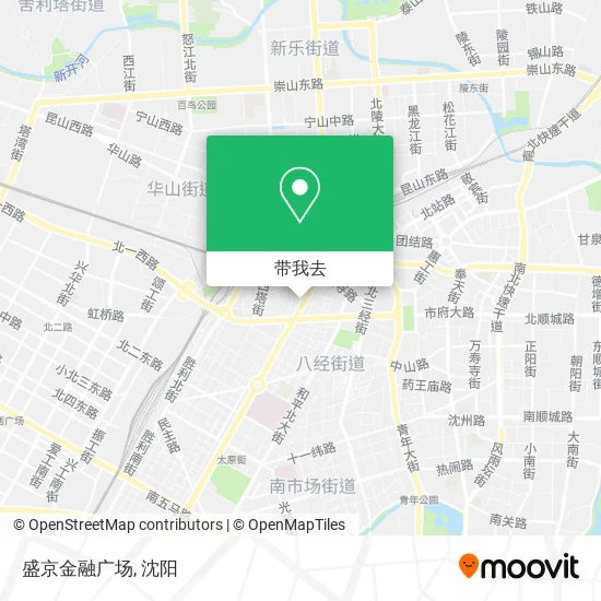 盛京金融广场地图