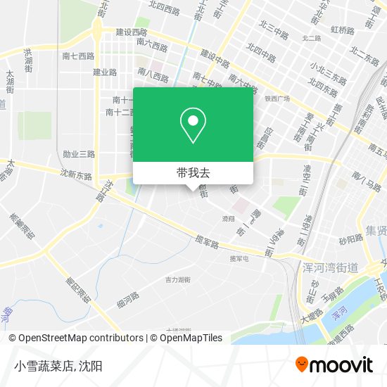 小雪蔬菜店地图