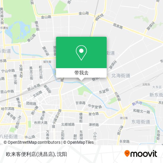 欧来客便利店(洮昌店)地图