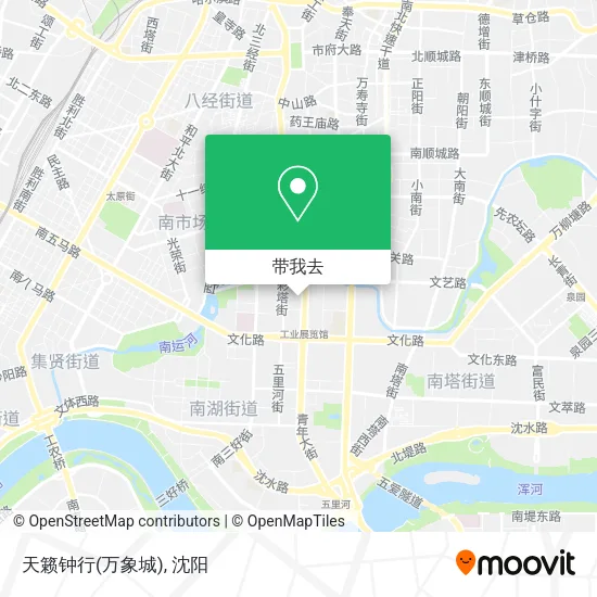 天籁钟行(万象城)地图