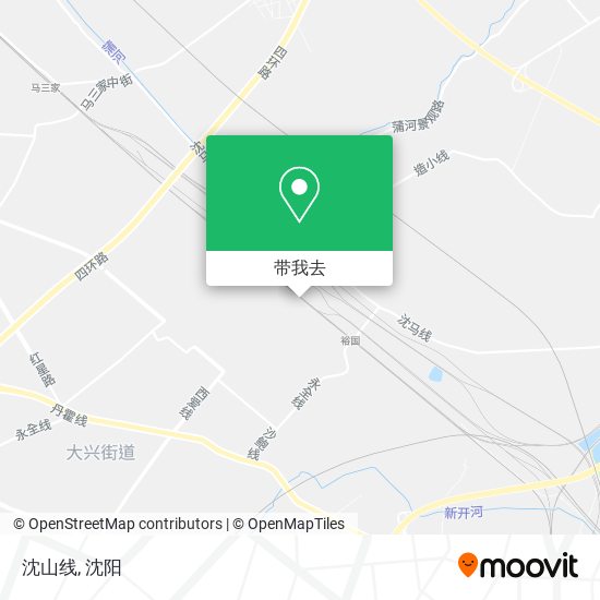沈山线地图