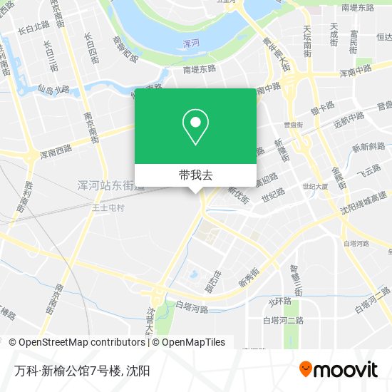 万科·新榆公馆7号楼地图