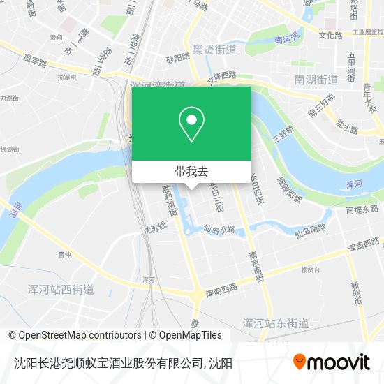 沈阳长港尧顺蚁宝酒业股份有限公司地图