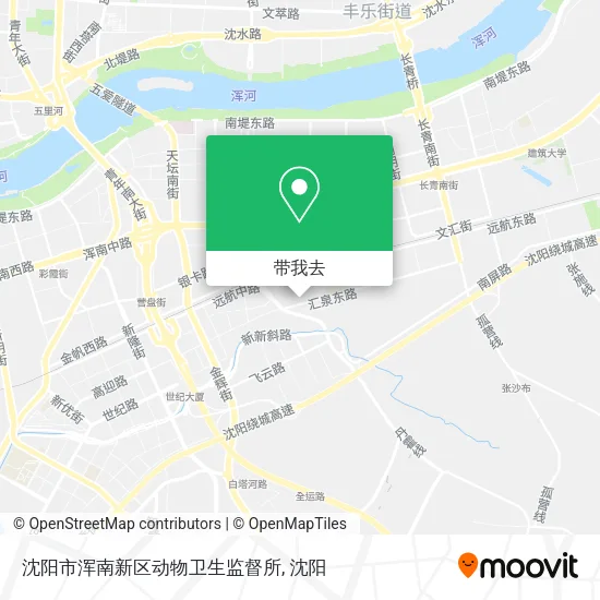 沈阳市浑南新区动物卫生监督所地图