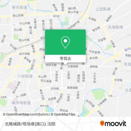 北顺城路/瑶池巷(路口)地图
