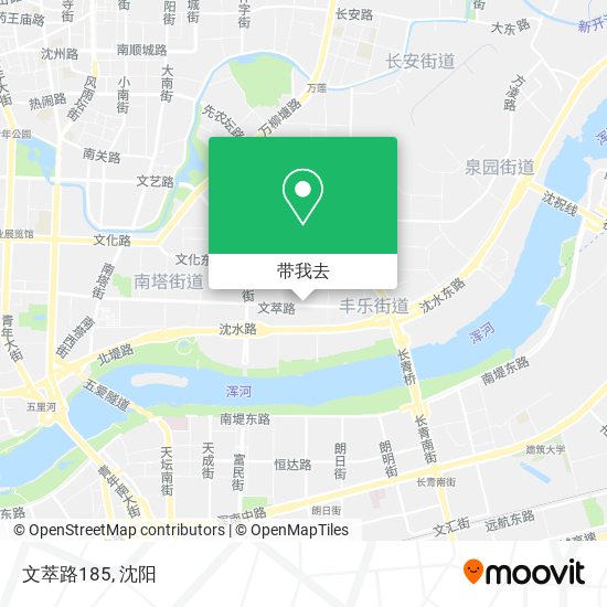 文萃路185地图