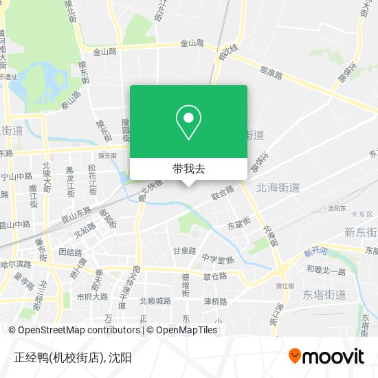 正经鸭(机校街店)地图