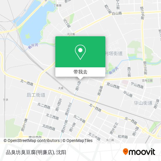 品臭坊臭豆腐(明廉店)地图