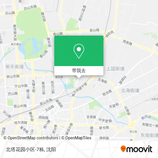 北塔花园小区-7栋地图