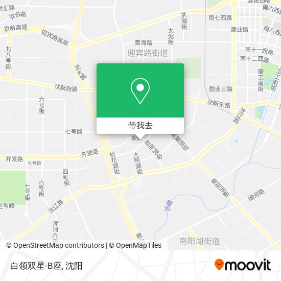白领双星-B座地图