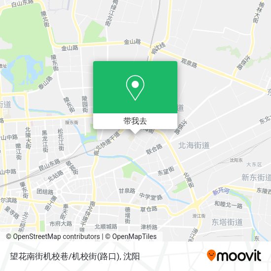 望花南街机校巷/机校街(路口)地图