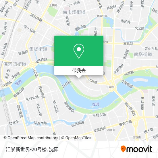 汇景新世界-20号楼地图