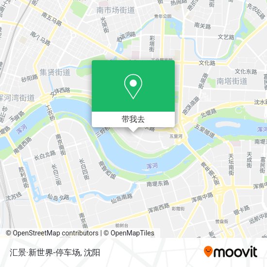 汇景·新世界-停车场地图