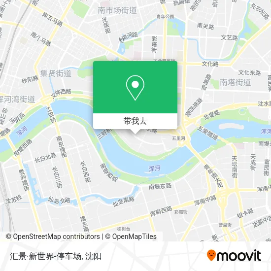 汇景·新世界-停车场地图