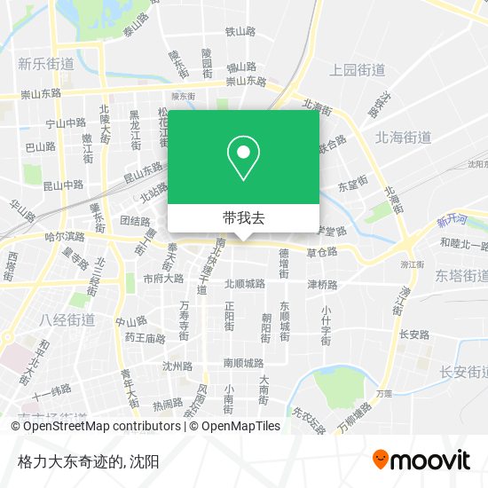 格力大东奇迹的地图