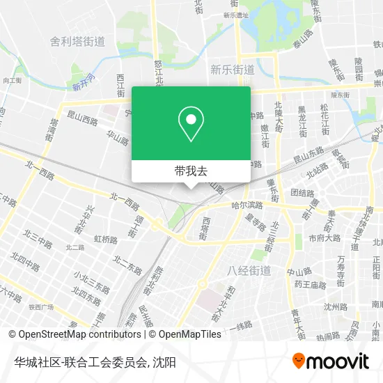华城社区-联合工会委员会地图