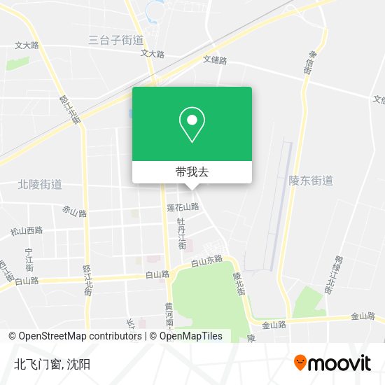 北飞门窗地图