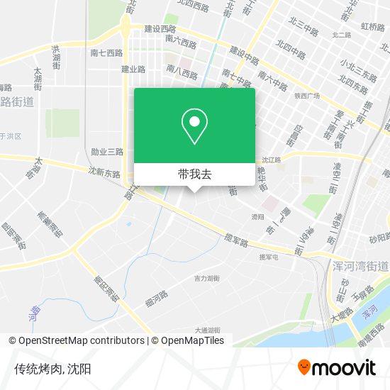 传统烤肉地图