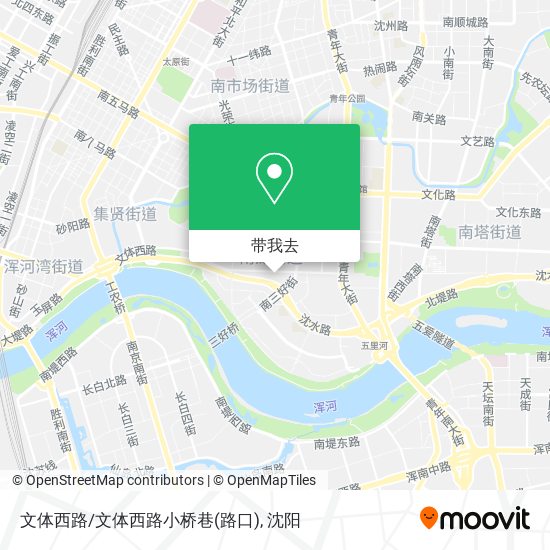 文体西路/文体西路小桥巷(路口)地图