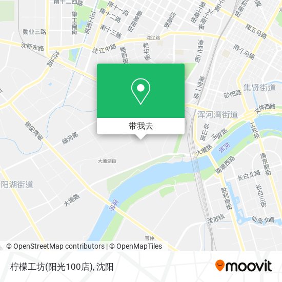 柠檬工坊(阳光100店)地图