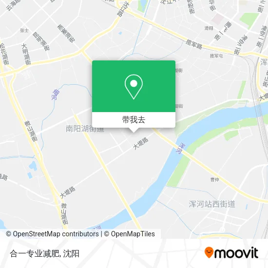 合一专业减肥地图