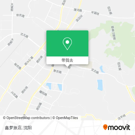 鑫梦旅店地图