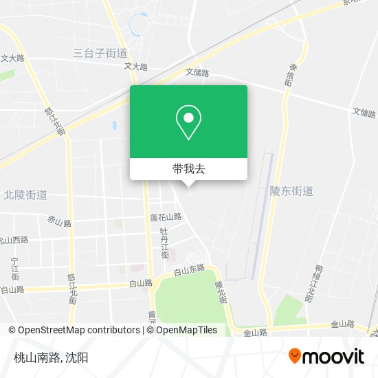 桃山南路地图