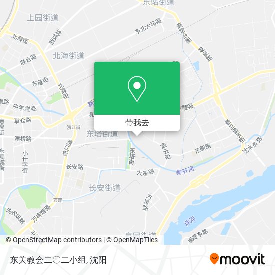 东关教会二〇二小组地图