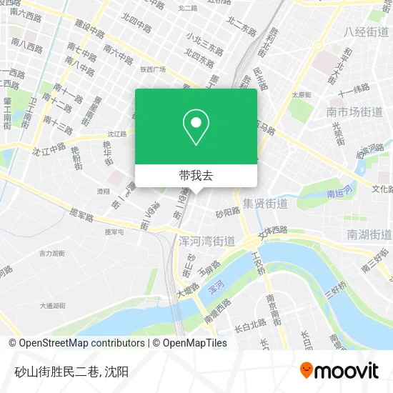 砂山街胜民二巷地图