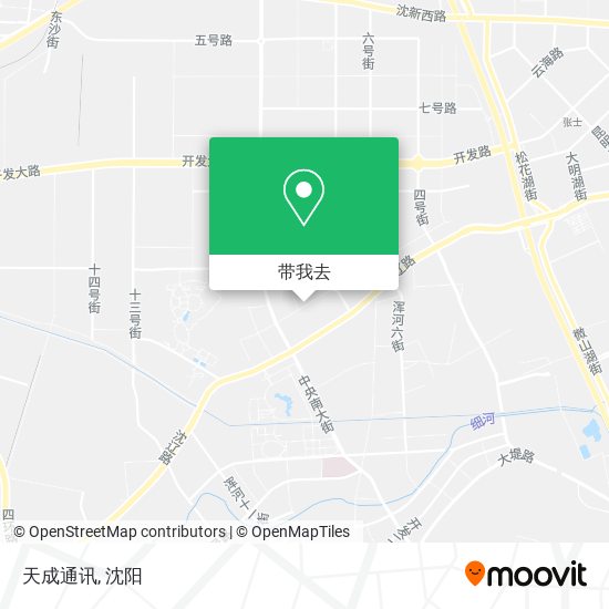 天成通讯地图