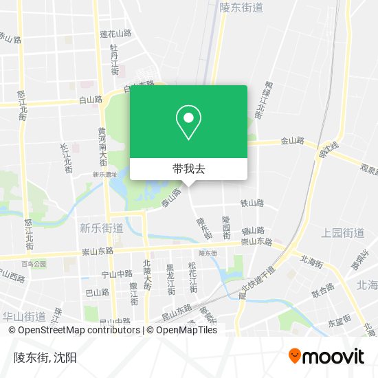 陵东街地图