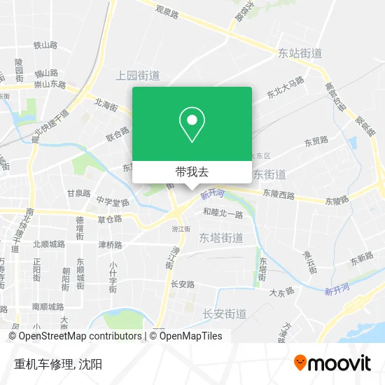 重机车修理地图