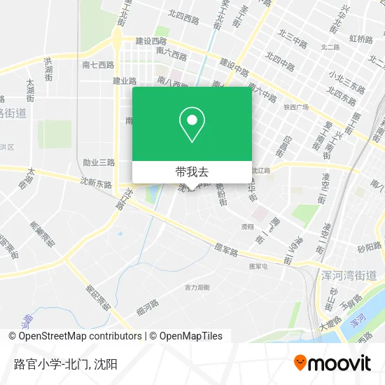 路官小学-北门地图