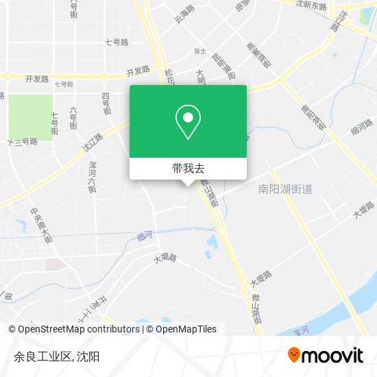 余良工业区地图
