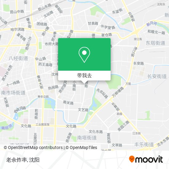 老余炸串地图