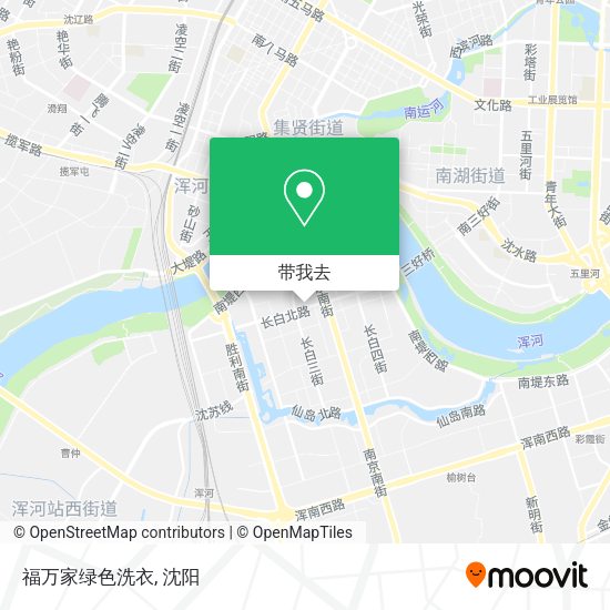 福万家绿色洗衣地图