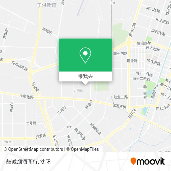 喆诚烟酒商行地图