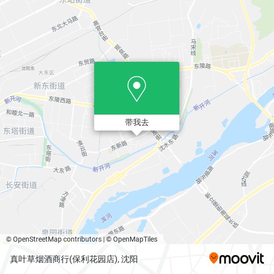 真叶草烟酒商行(保利花园店)地图