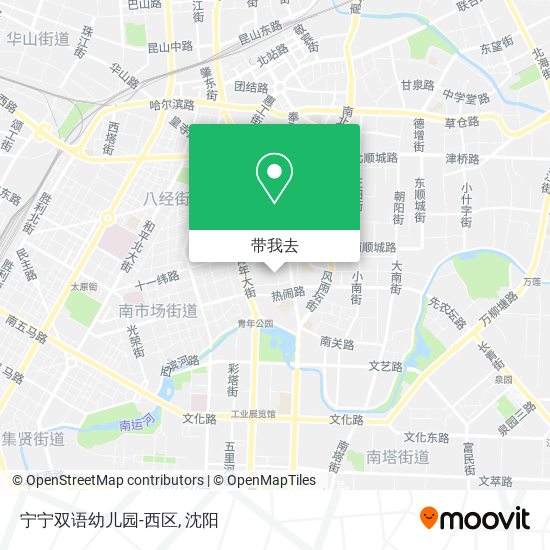 宁宁双语幼儿园-西区地图