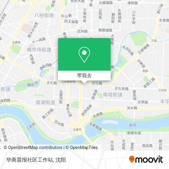 华商晨报社区工作站地图