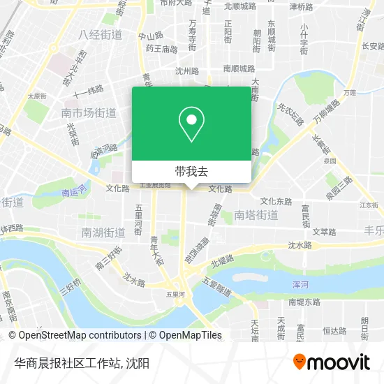 华商晨报社区工作站地图