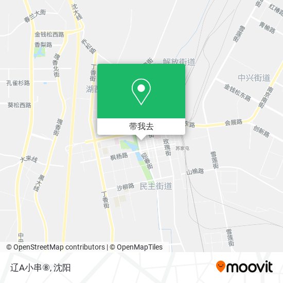 辽A小串⑧地图