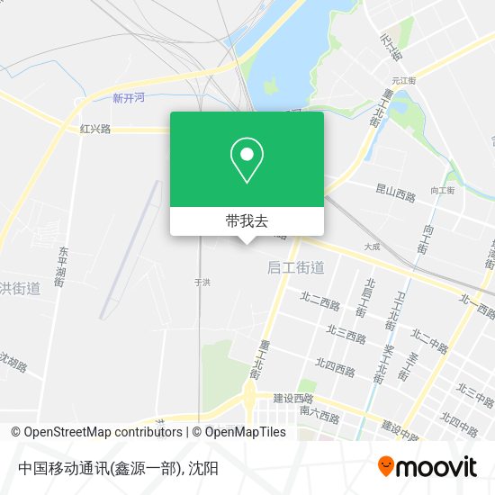 中国移动通讯(鑫源一部)地图