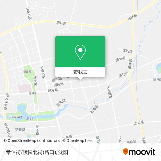 孝信街/陵园北街(路口)地图