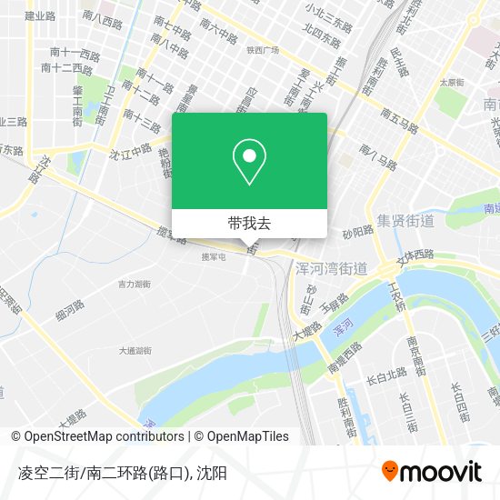 凌空二街/南二环路(路口)地图