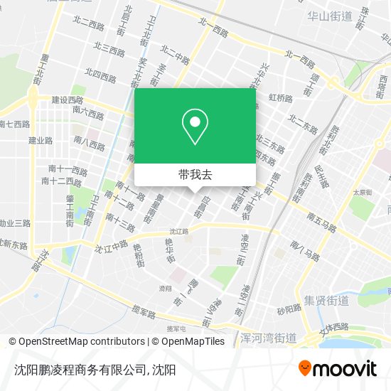 沈阳鹏凌程商务有限公司地图
