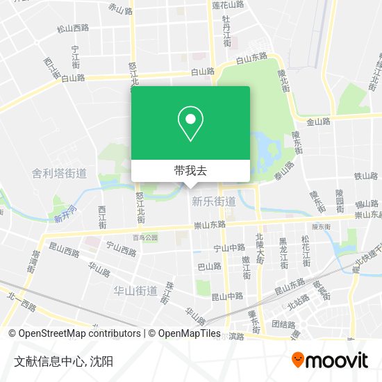 文献信息中心地图