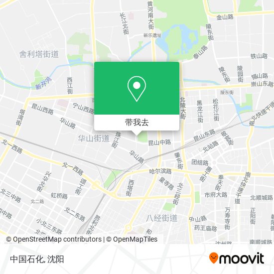 中国石化地图