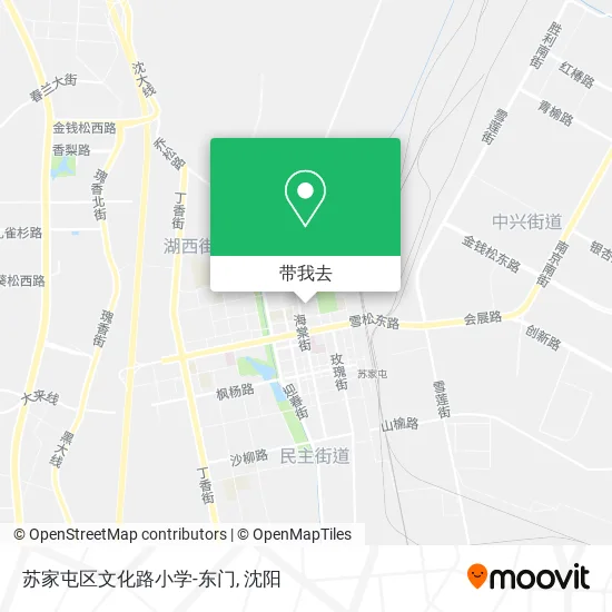 苏家屯区文化路小学-东门地图