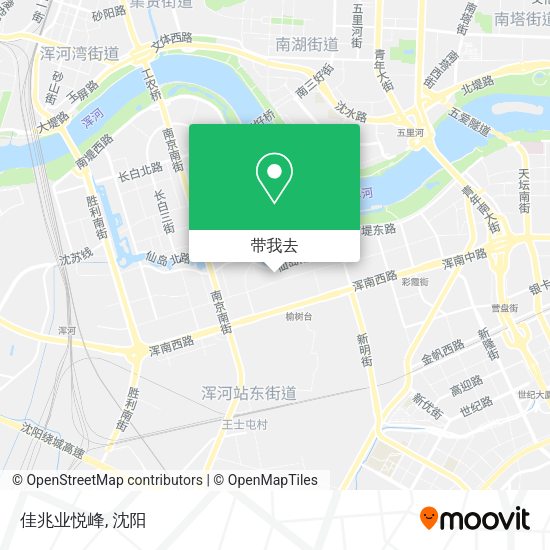佳兆业悦峰地图